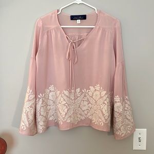 Blue Rair top
